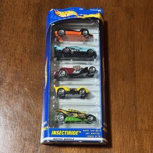 Hot Wheels Insectiride 5-Car Gift Pack Mattel Wheels New Sealed